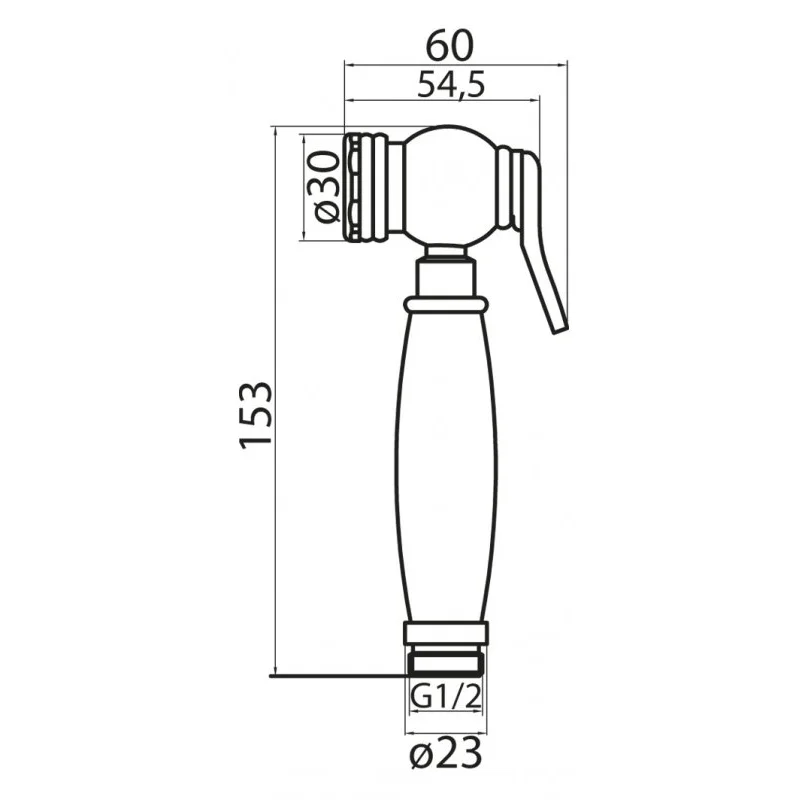 Душ гигиенический Cezares CZR-ID4-01