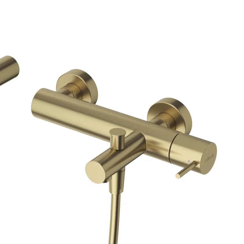 Смеситель для ванны и душа Cezares LEAF-VD-L-SR