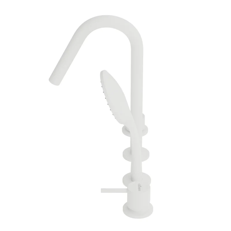 Смеситель на борт ванны Cezares LEAF-BVDM4-L-BIO