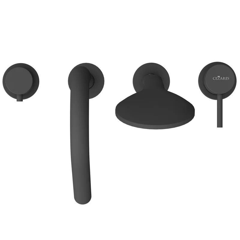 Смеситель на борт ванны Cezares LEAF-BVDM4-L-NOP