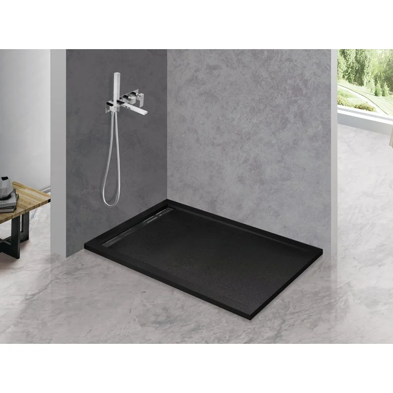 Поддон из искусственного мрамора CEZARES TRAY-AS-AH-120/90-30-NERO Поддон из искусственного мрамора CEZARES TRAY-AS-AH-120/90-30-NERO