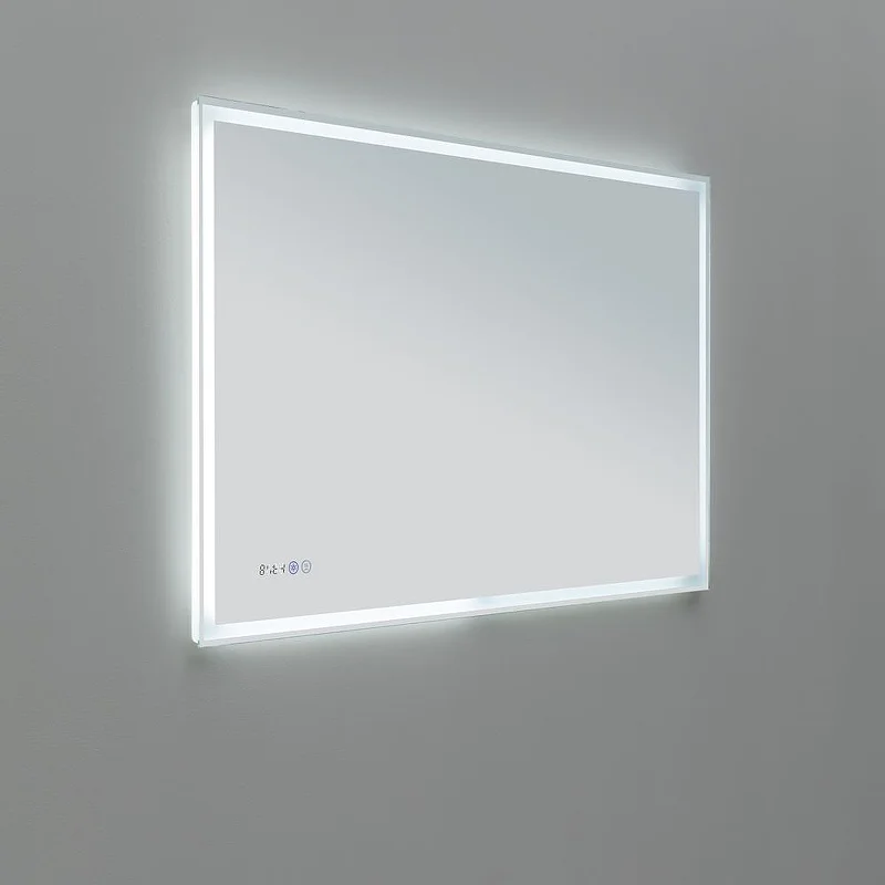 Зеркало Aquanet Оптима 120 белый матовый