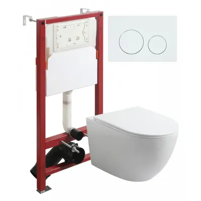 Agger ATI07150+APB288 Унитаз подвесной безободковый ...