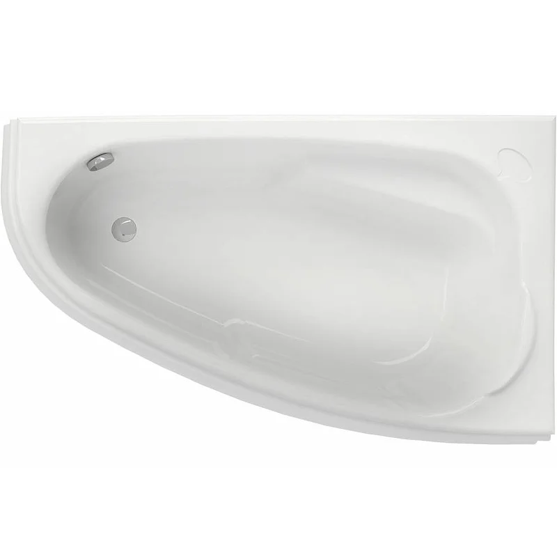 Ванна акриловая Cersanit Joanna 150 x 95 см, асимметричная, белая, правая Ванна акриловая Cersanit Joanna 150 x 95 см, асимметричная, белая, правая