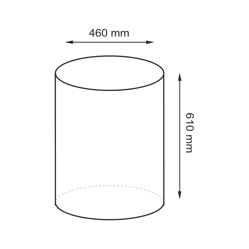 Корзина для белья WasserKRAFT Mosel WB-460-L