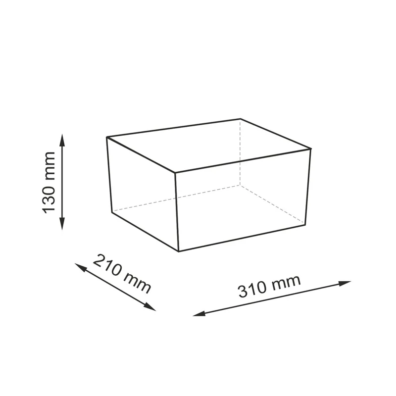 Корзина для белья WasserKRAFT Aisch WB-550-S Бежевая