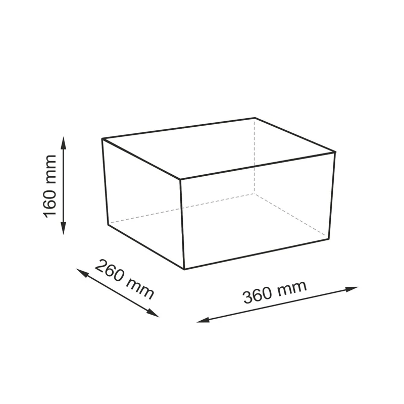 Корзина для белья WasserKRAFT Aisch WB-550-M Бежевая