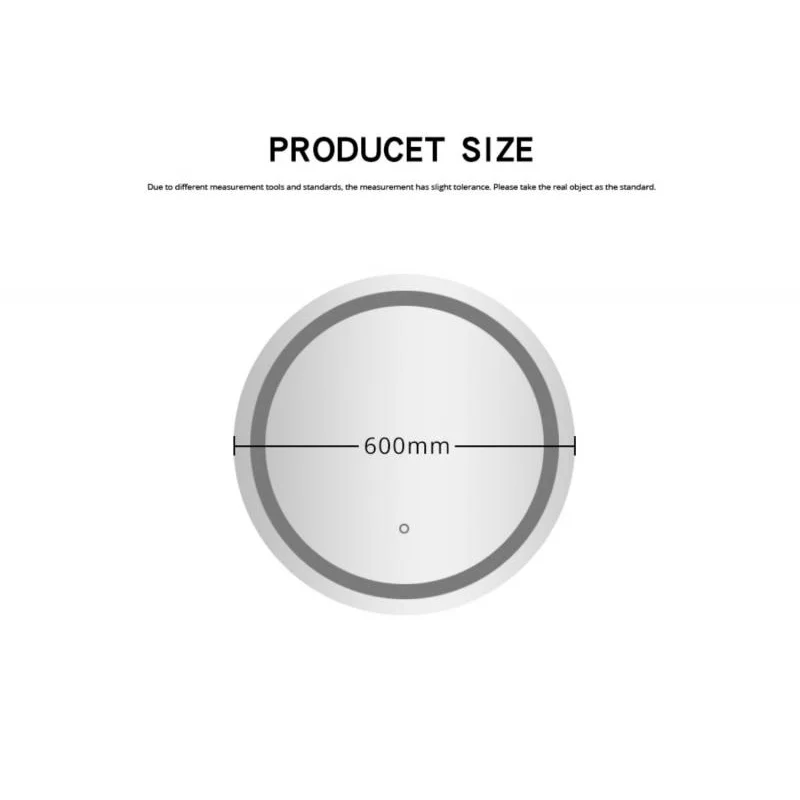 Зеркало Gappo 60 G603 с подсветкой с сенсорным выключателем