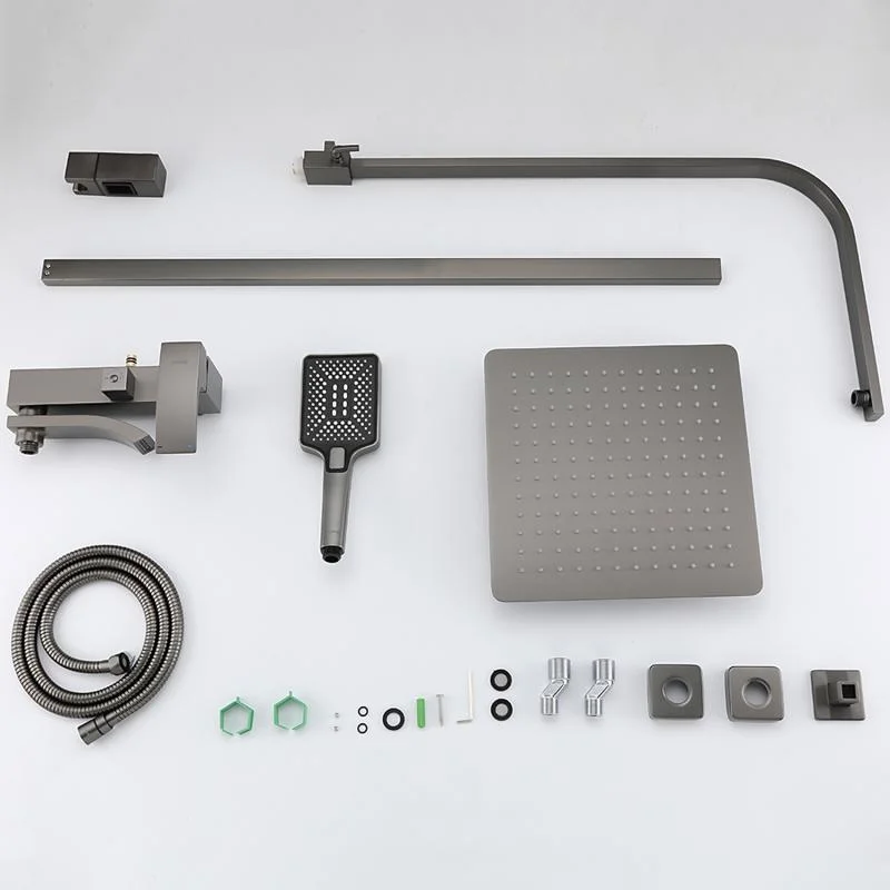 Душевая стойка со смесителем Gappo G07-9 G2407-9 Графит