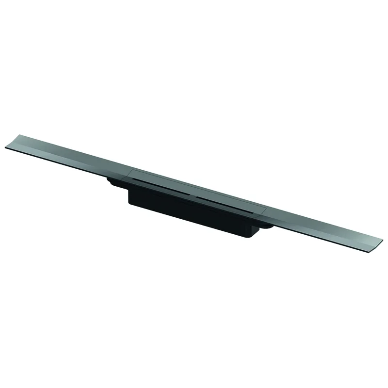 Душевой лоток Tece Drainprofile 80 670811 с решеткой PVD Polished Black Chrome Душевой лоток Tece Drainprofile 80 670811 с решеткой PVD Polished Black Chrome
