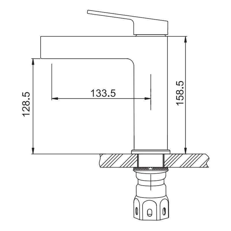 Смеситель для раковины Gappo G1099-39