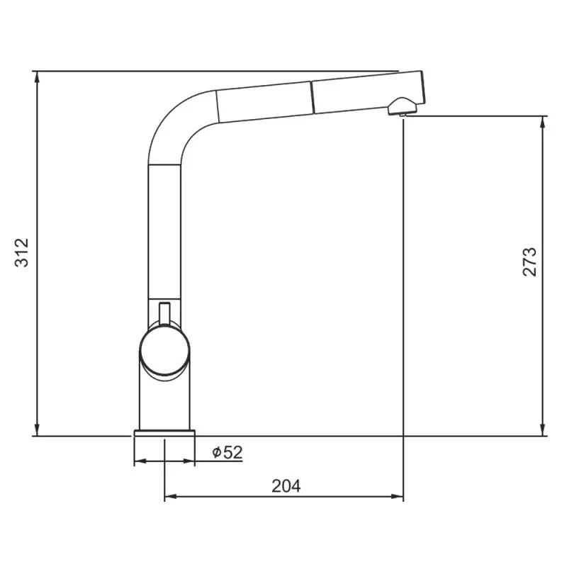 Смеситель для кухни со встроенным фильтром (краном) под питьевую воду Gappo G97 G4397-79