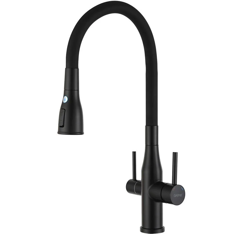 Смеситель для кухни с гибким изливом Gappo G4399-66 Смеситель для кухни с гибким изливом Gappo G4399-66