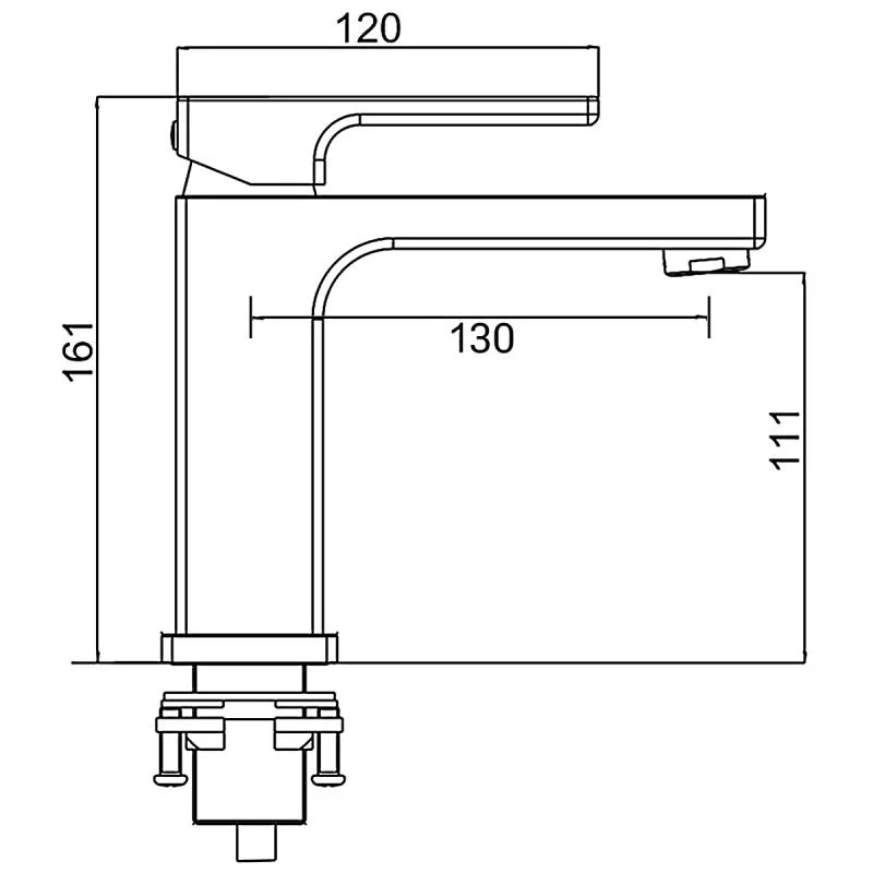 Смеситель для раковины Gappo G1017-9