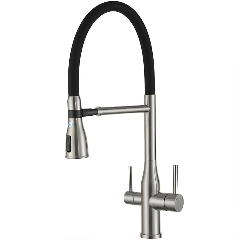 Смеситель для кухни с гибким изливом Gappo G4399-75 Смеситель для кухни с гибким изливом Gappo G4399-75
