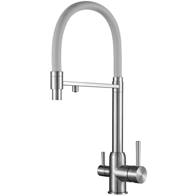 Смеситель для кухни с гибким изливом Gappo G4399-5 Смеситель для кухни с гибким изливом Gappo G4399-5
