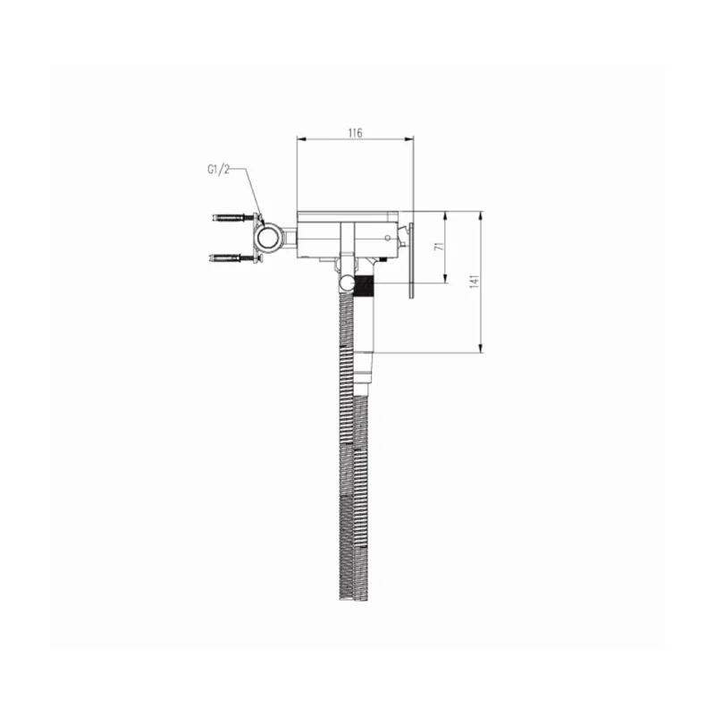 Смеситель с гигиеническим душем Gappo G7295-10