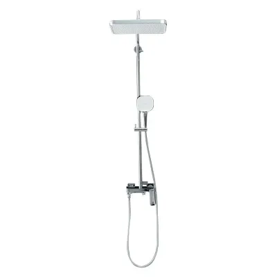 Душевая стойка со смесителем Gappo G28 G2428 Хром