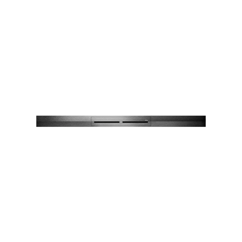 Душевой лоток Tece Drainprofile 120 671221 с решеткой PVD Brushed Black Chrome