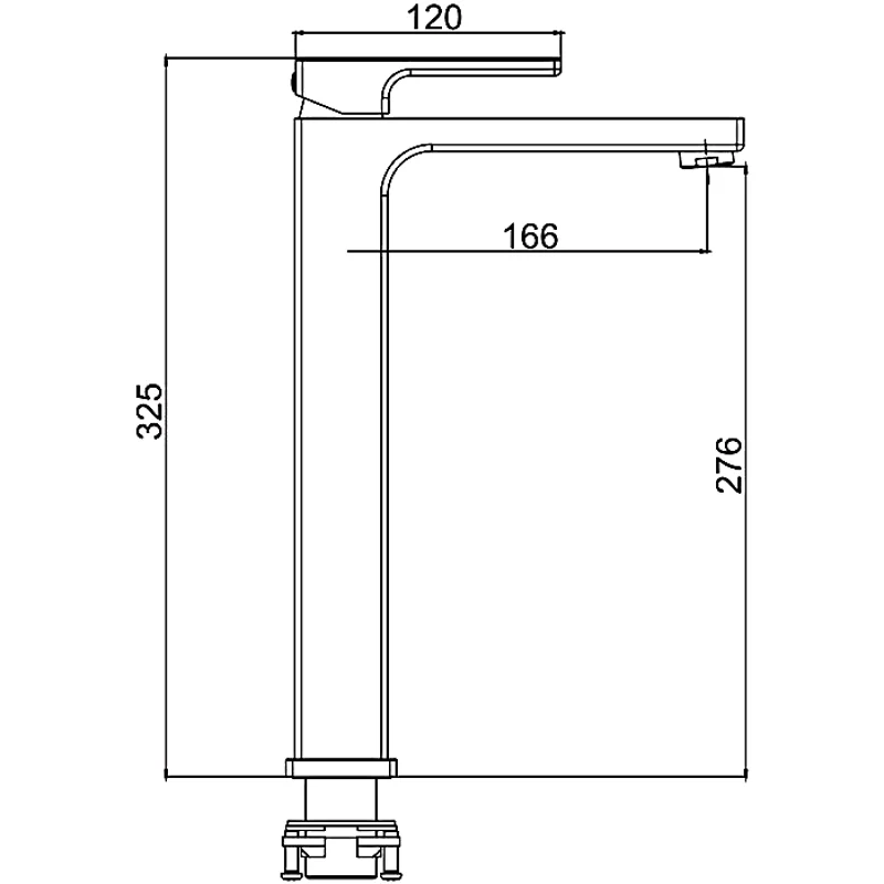 Смеситель для раковины Gappo G1017-2