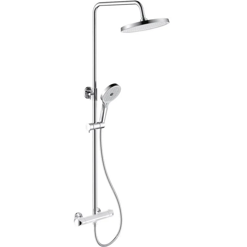 Душевая система Gappo G03-8 G2403-48 с термостатом Белая Хром Душевая система Gappo G03-8 G2403-48 с термостатом Белая Хром