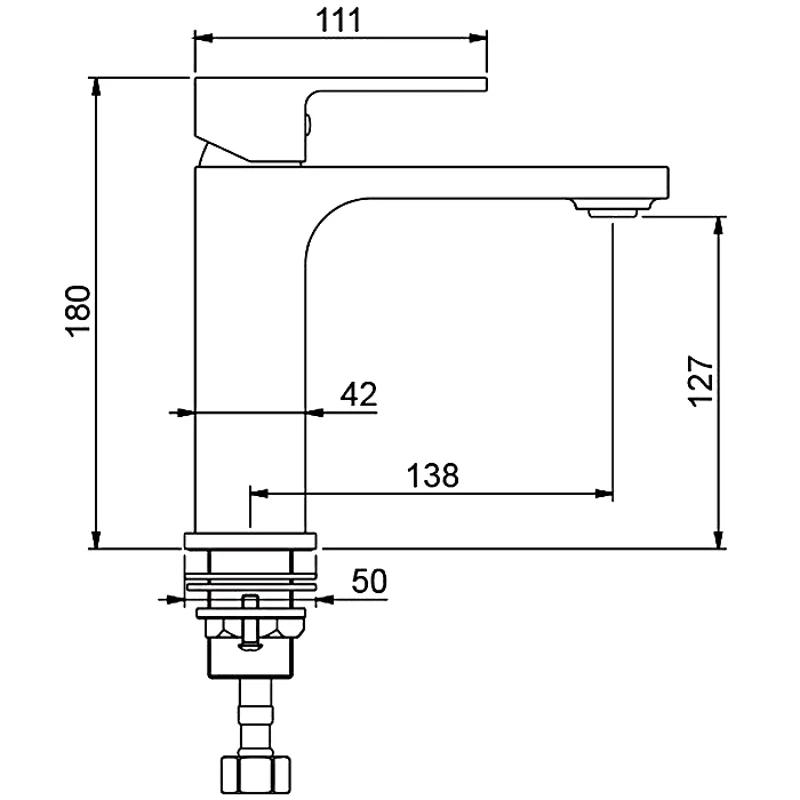 Смеситель для раковины Gappo G1083