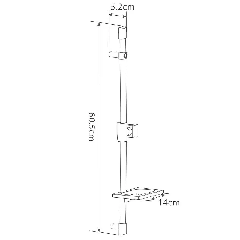 Душевой гарнитур Gappo G8005 Хром