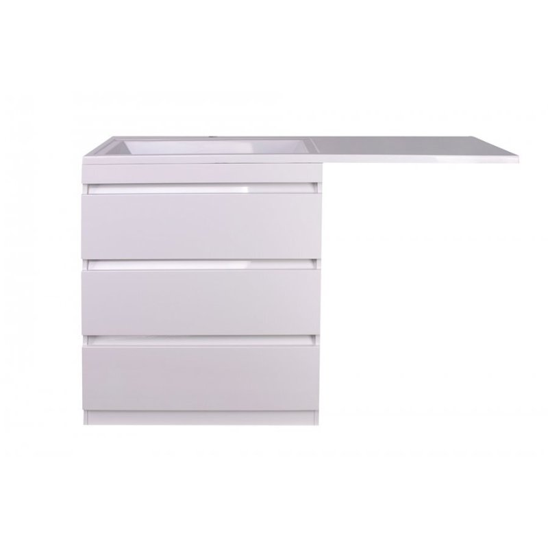 Тумба под раковину Style Line Даллас 150 СС-00002305 Белый глянец Тумба под раковину Style Line Даллас 150 СС-00002305 Белый глянец