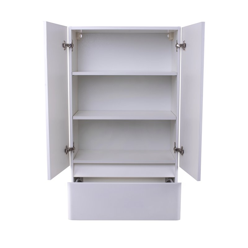 Шкаф Style Line Атлантика 100 СС-00002226, 100 см, подвесной, с лаком antiscratch, белый