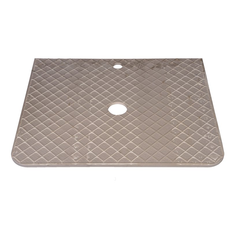 Столешница керамогранит Style Line Атлантика 60 ID01 СС-00002233, 60 см, белый глянцевый мрамор