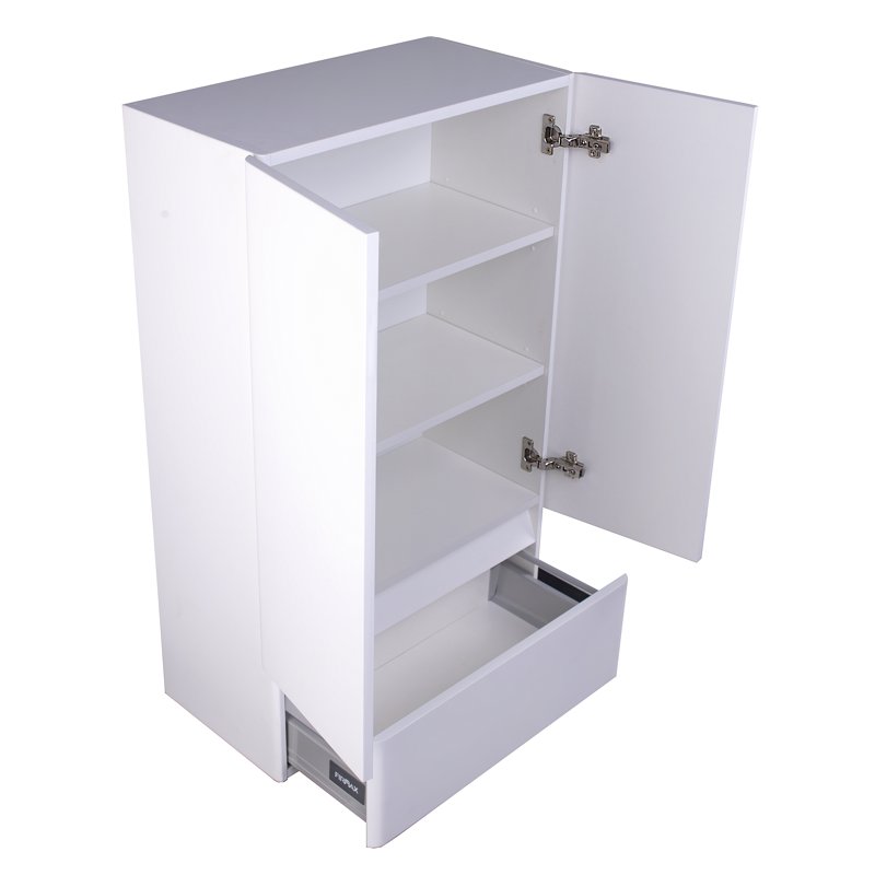 Шкаф Style Line Атлантика 100 СС-00002226, 100 см, подвесной, с лаком antiscratch, белый