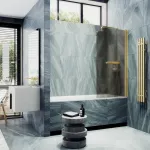 Шторка поворотная MaybahGlass на монопетле 1400*600 ...