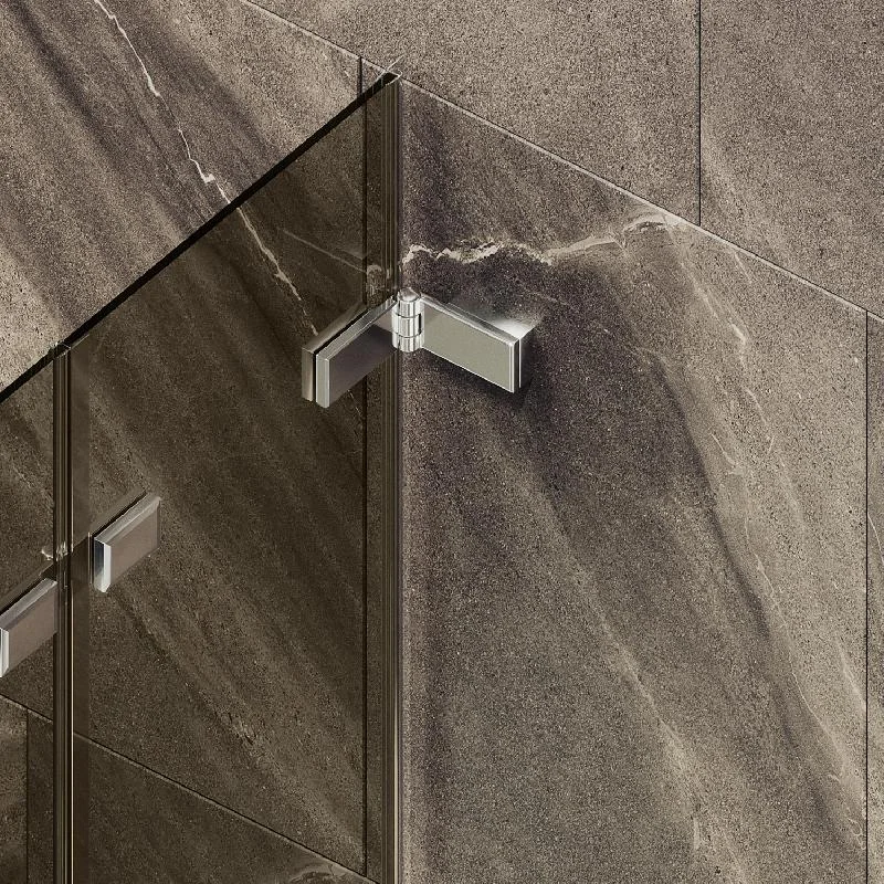 Шторка для ванны MaybahGlass складная 4 секции 1400*980 Стекло 6 мм Бронза