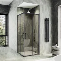 Душевой угол MaybahGlass , раздвижной ,6мм , Стекло Бесцветное,90*90