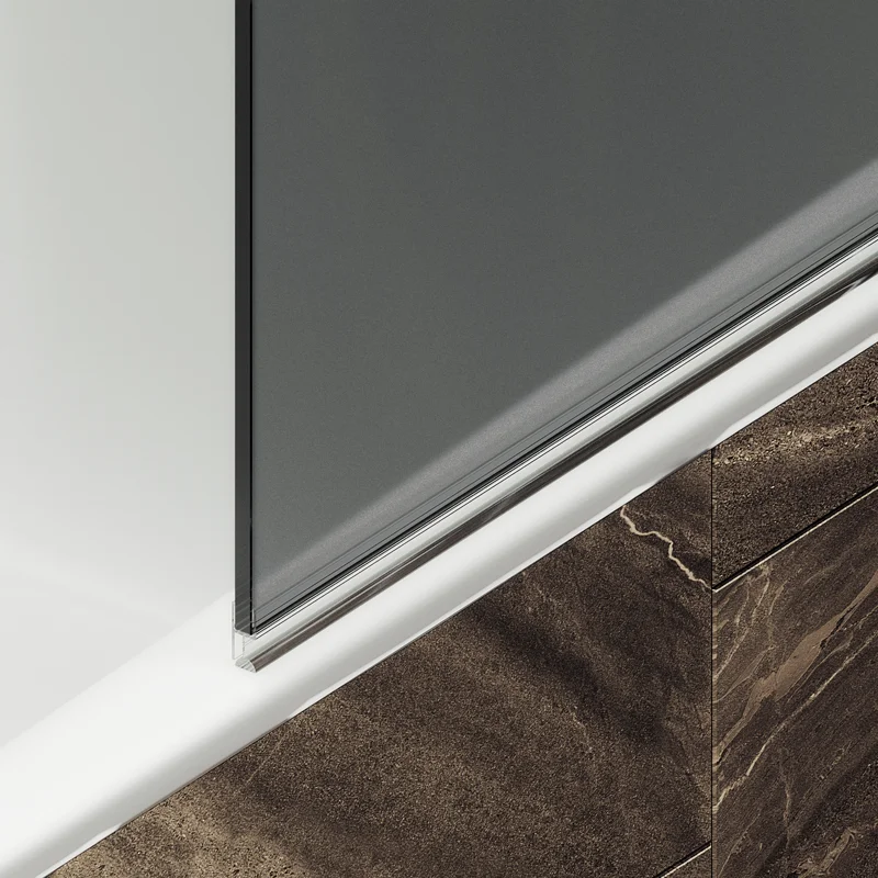 Шторка поворотная MaybahGlass на петлях 1400*705 6 мм Графит матовый