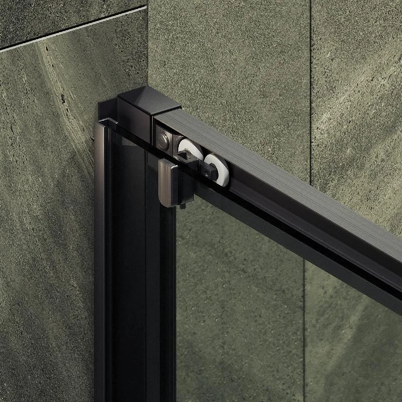 Душевая дверь MaybahGlass , раздвижная,6 мм , Стекло Бесцветное,1950*1500