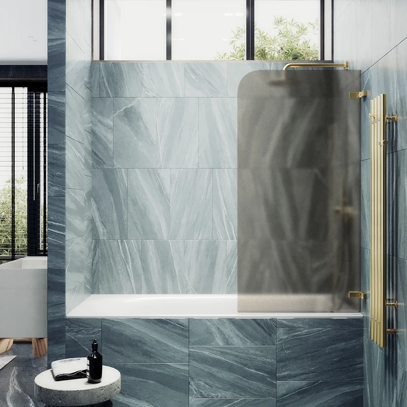 Шторка поворотная MaybahGlass на петлях 1400*705 6 мм Графит матовый