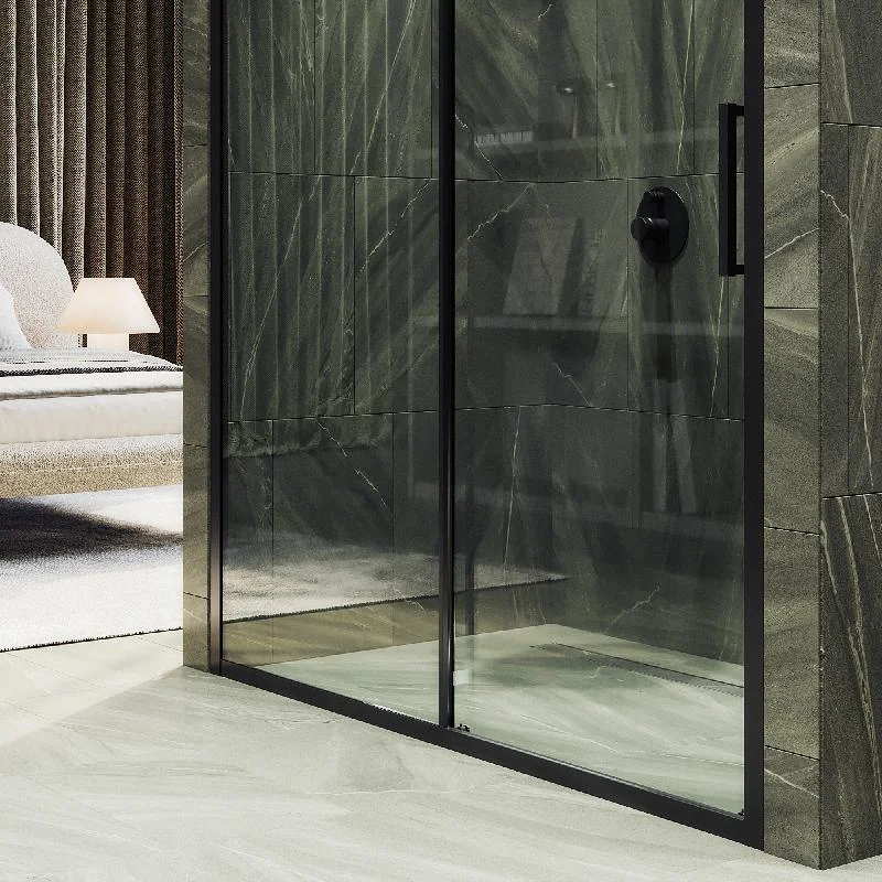 Душевая дверь MaybahGlass , раздвижная,6 мм , Стекло Бесцветное,1950*1500