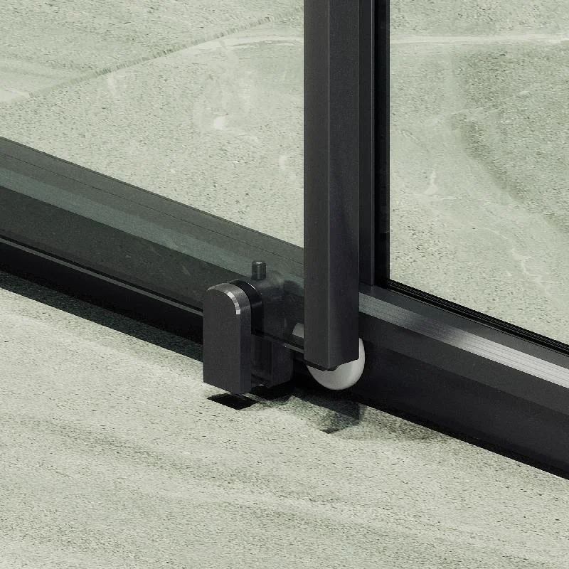 Душевая дверь MaybahGlass , раздвижная,6 мм , Стекло Бесцветное,1950*1200