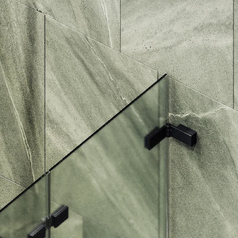 Шторка для ванны MaybahGlass складная 2 секции MaybahGlass 1400*515 Стекло 6 мм Сатин