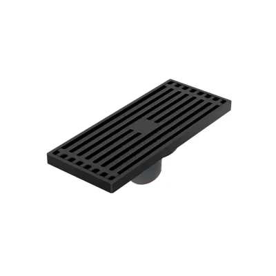 Душевой трап Orange TR01-009b, 80х200, черный