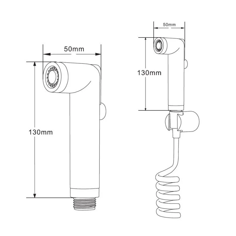 Гигиенический набор Orange HS011cr хром