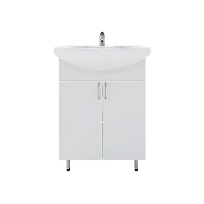 Orange Лайт LA-60TUW+GR Тумба напольная с раковиной,...