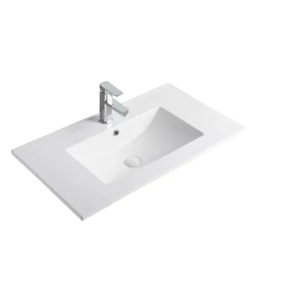 Раковина Orange B03-800w встраиваемая, белый