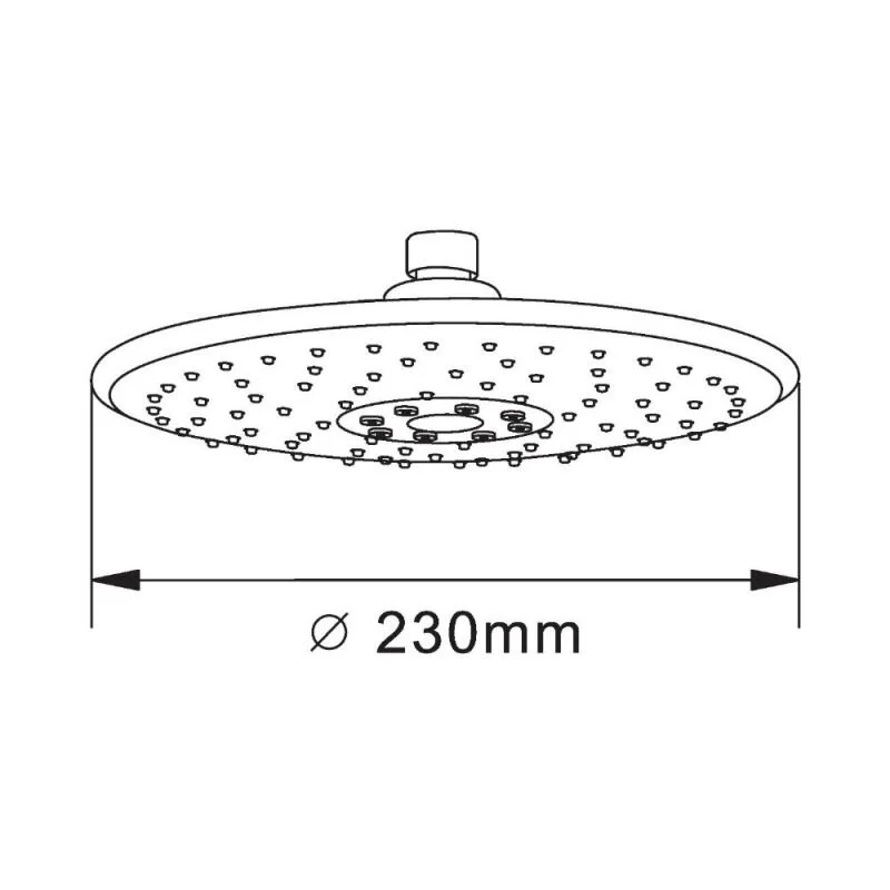 Верхний душ Orange S05TS, d230 мм