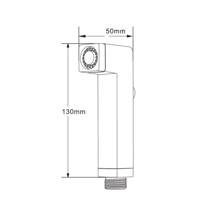 Гигиеническая лейка Orange HS002bk черный