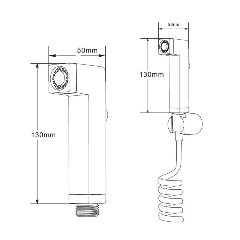 Гигиенический набор Orange HS021cr хром
