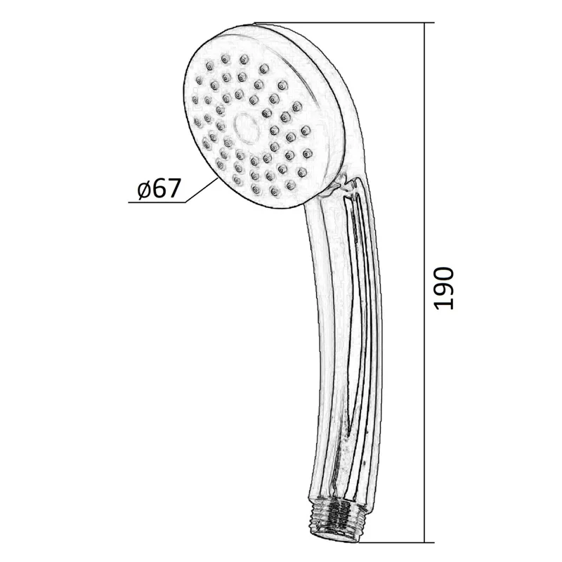 Orange LMP01cr душевой набор, хром