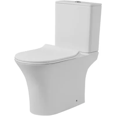 Унитаз-компакт Orange C01-000W безободковый, сиденье...