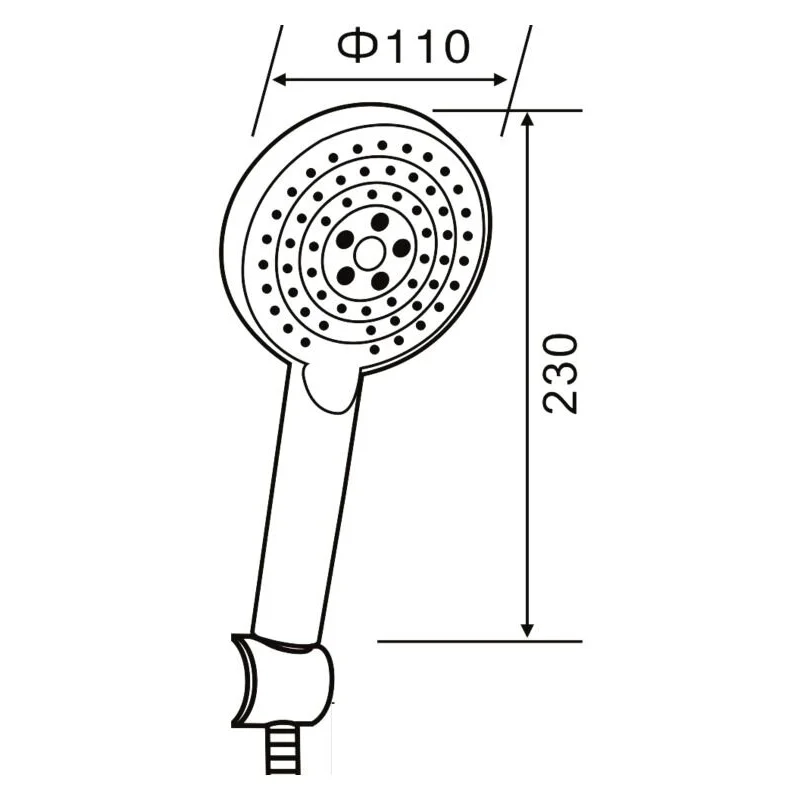 Душевой набор Orange Style LM53ni никель